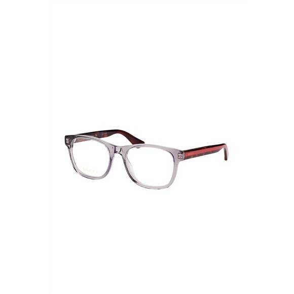 NEW GUCCI square acetate eyeglasses in grey - Picture 1 of 3